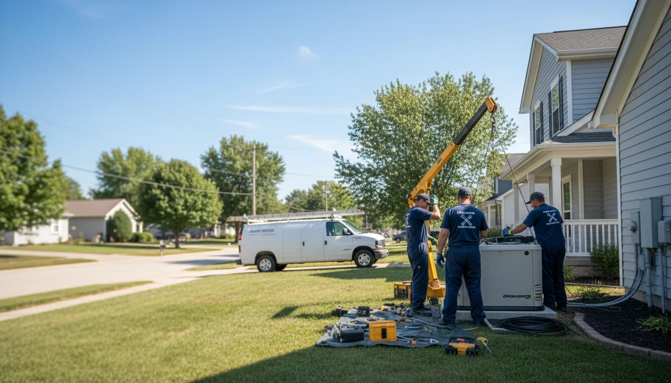 Generator Installation in Harrisburg, IL near me